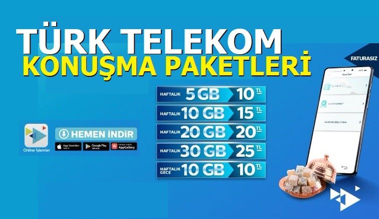 Türk Telekom Konuşma Dakika Paketleri