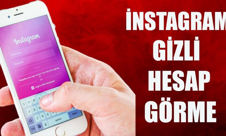 Instagram Gizli Hesap Görme ve Bakma Sitesi