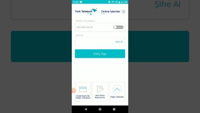Türk Telekom Online İşlemler Şifre Alma