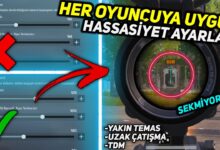 PUBG Mobile iPhone Telefonlarına Özel Hassasiyet Ayarı