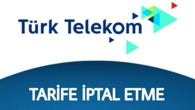 Türk Telekom Paketi İptal Etme