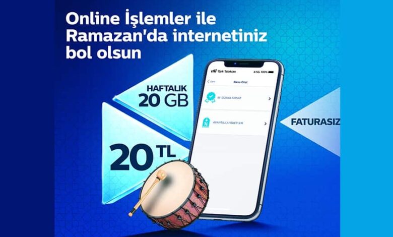 Türk Telekom Ramazan Bedava İnternet Kampanyası