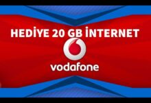 Vodafone 20 GB Bedava İnternet