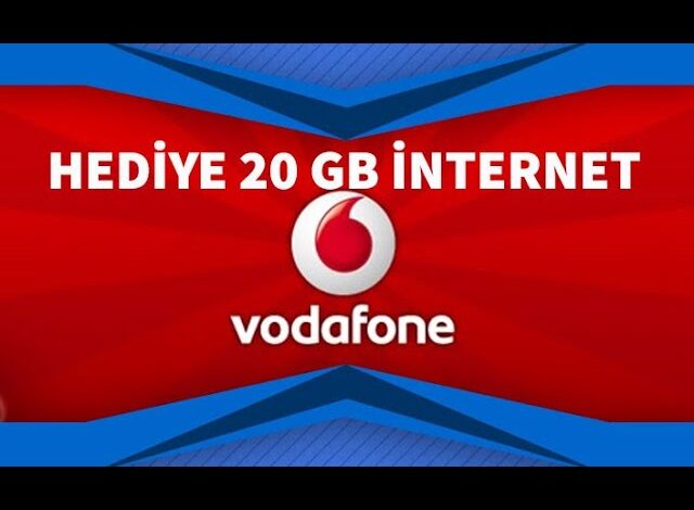 Vodafone 20 GB Bedava İnternet