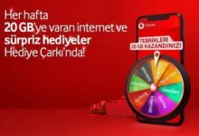 Vodafone Çark Çevirme Nasıl Yapılır