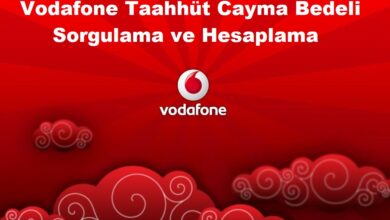Vodafone Cayma Bedeli Öğrenme