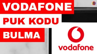 Vodafone PUK Kodu