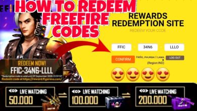 Garena Free Fire Redeem Kodları