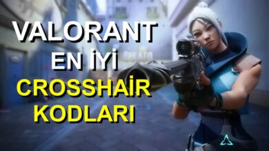 Valorant En İyi Crosshair Kodları