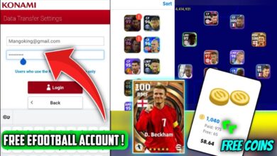 eFootball Bedava Hesaplar