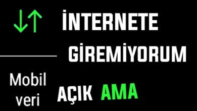 İnternet Paketim Var Ama İnternete Giremiyorum