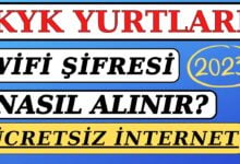 KYK İnternet Şifresi