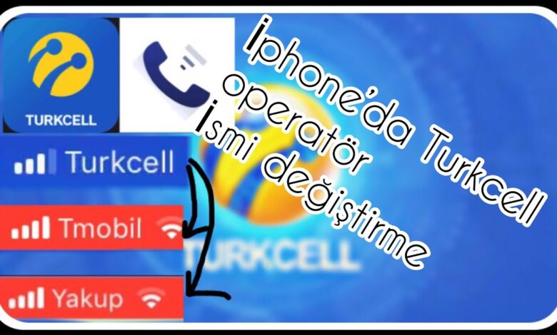 Turkcell Operatör İsmi Nasıl Değiştirilir