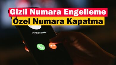 Turkcell Özel Numaraya Kapatma ve Açma